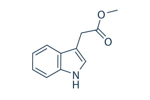 Methyl 3-indolyacetate Chemical Structure