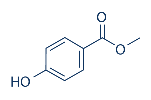 Methyl 4-hydroxybenzoate Chemical Structure
