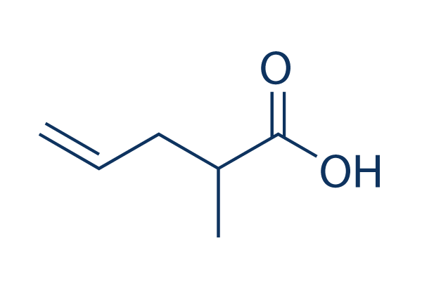 2-Methyl-4-pentenoic Acid Chemical Structure