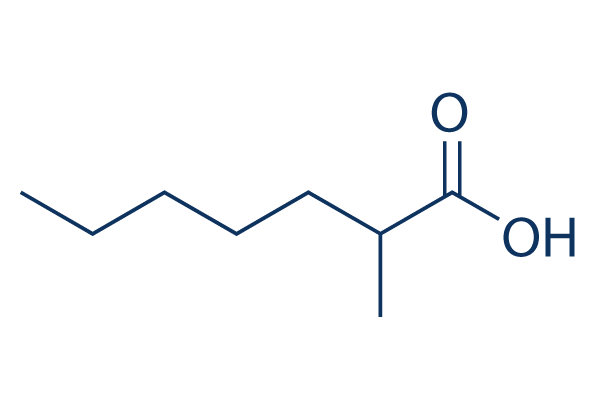 2-Methylheptanoic Acid Chemical Structure