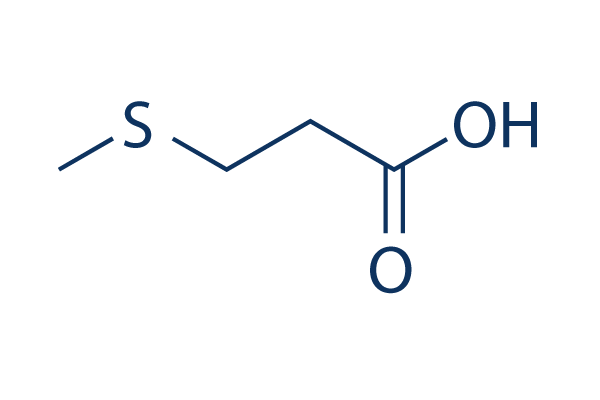 3-(Methylthio)propionic acid Chemical Structure