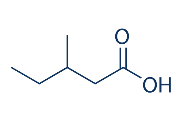 3-Methylvaleric acid Chemical Structure