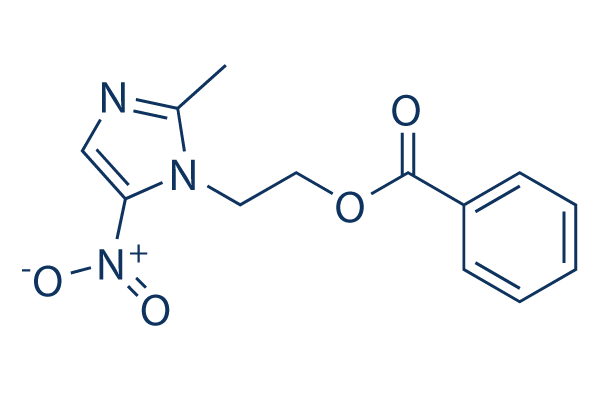 Metronidazole Benzoate Chemical Structure
