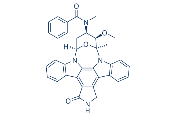 Midostaurin (PKC412) Chemical Structure