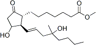 Misoprostol Chemical Structure