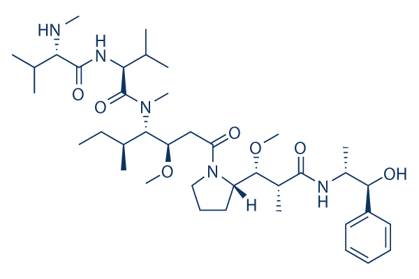 Monomethyl auristatin E (MMAE) Chemical Structure