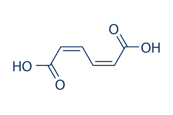 cis,cis-Muconic acid Chemical Structure