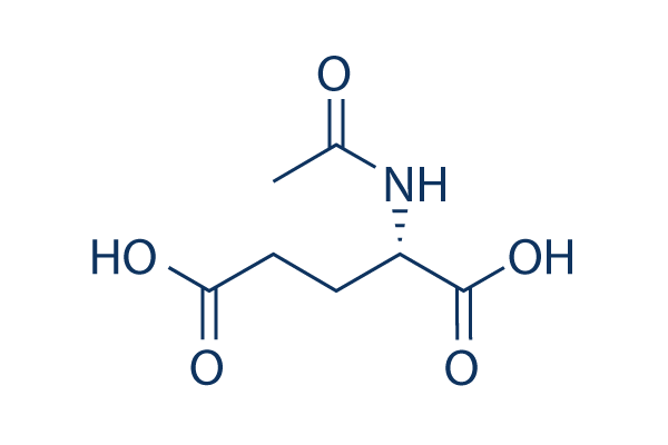 N-Acetylglutamic acid Chemical Structure