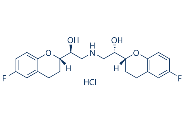 Nebivolol hydrochloride (R-65824) Chemical Structure