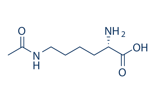 Nepsilon-Acetyl-L-lysine Chemical Structure