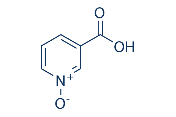 Nicotinic acid N-oxide Chemical Structure