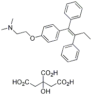 Tamoxifen (ICI 46474) Citrate Chemical Structure