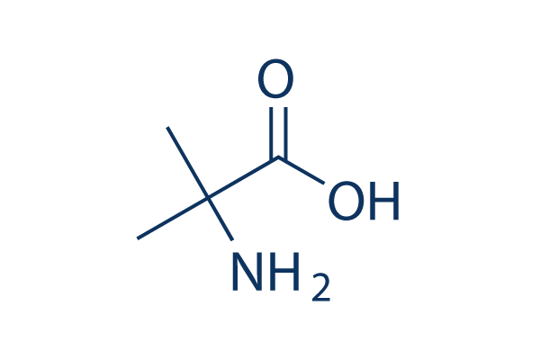 2-Aminoisobutyric acid Chemical Structure