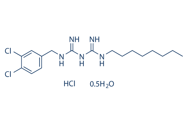 Olanexidine Hydrochloride semihydrate Chemical Structure
