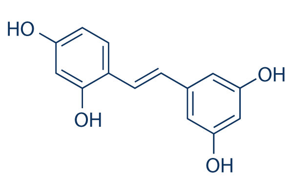 Oxyresveratrol Chemical Structure