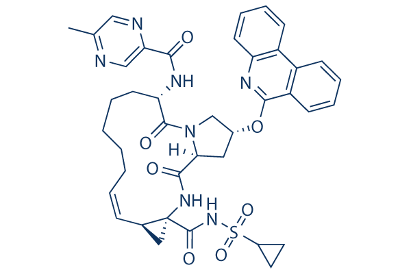 Paritaprevir (ABT-450) Chemical Structure