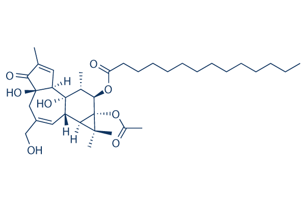 Phorbol 12-myristate 13-acetate (PMA) Chemical Structure