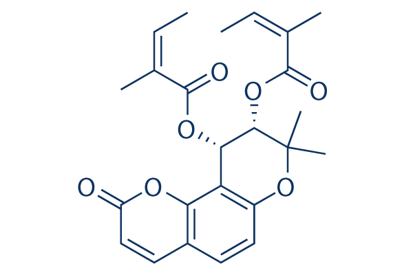 Praeruptorin B Chemical Structure