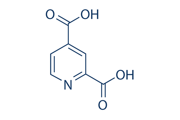 2,4-Pyridinedicarboxylic acid Chemical Structure