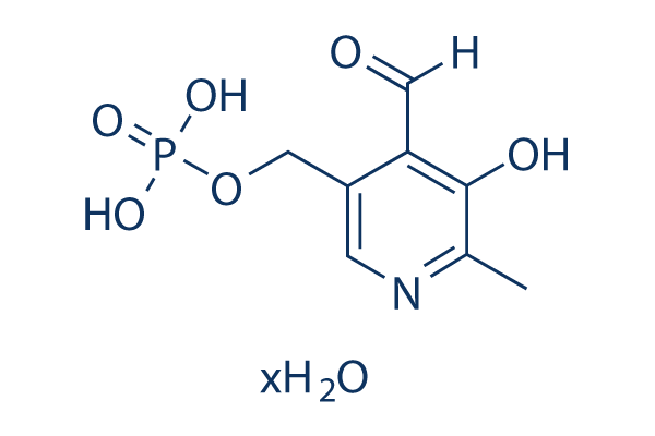 Pyridoxal 5′-phosphate hydrate Chemical Structure
