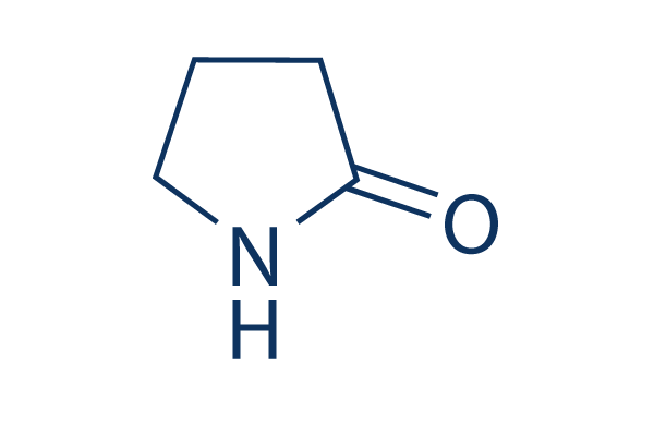 2-Pyrrolidinone Chemical Structure