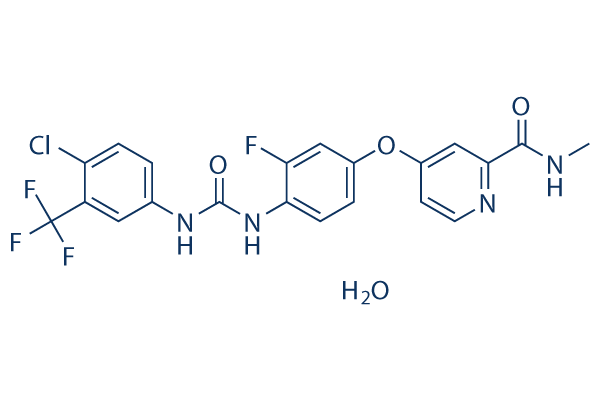 Regorafenib (BAY-734506) Monohydrate Chemical Structure