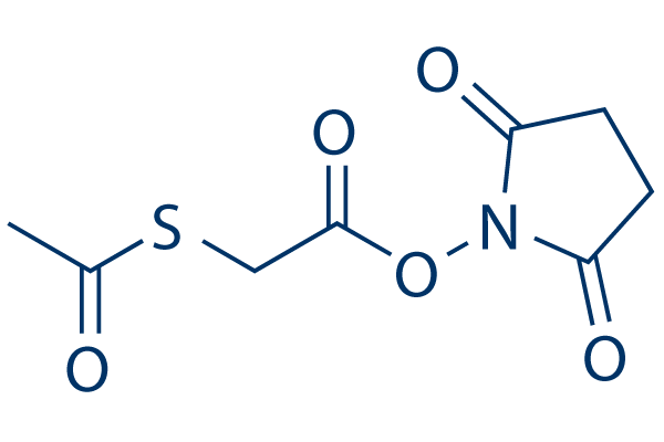 N-Succinimidyl-S-acetylthioacetate (SATA) Chemical Structure