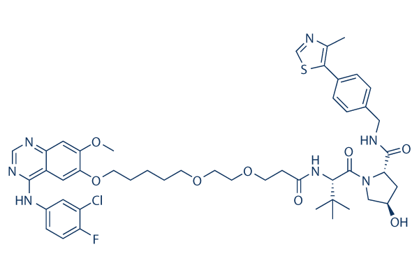 Gefitinib-based PROTAC 3   Chemical Structure