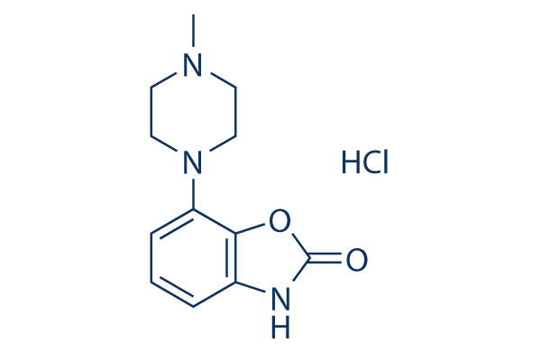 Pardoprunox (SLV-308) hydrochloride Chemical Structure