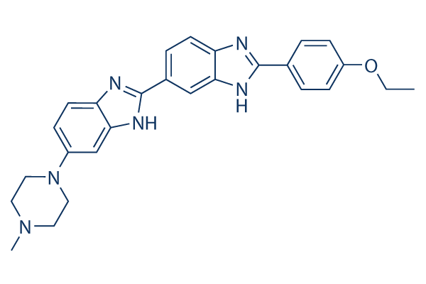 Hoechst 33342 Chemical Structure