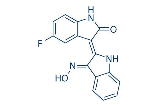 5'-Fluoroindirubinoxime Chemical Structure