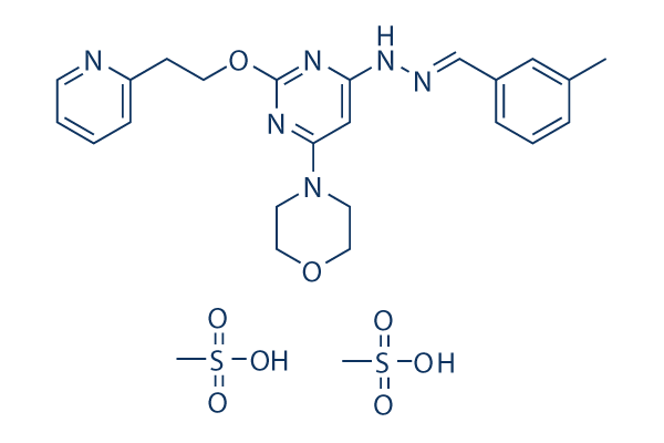 Apilimod (STA-5326) mesylate Chemical Structure