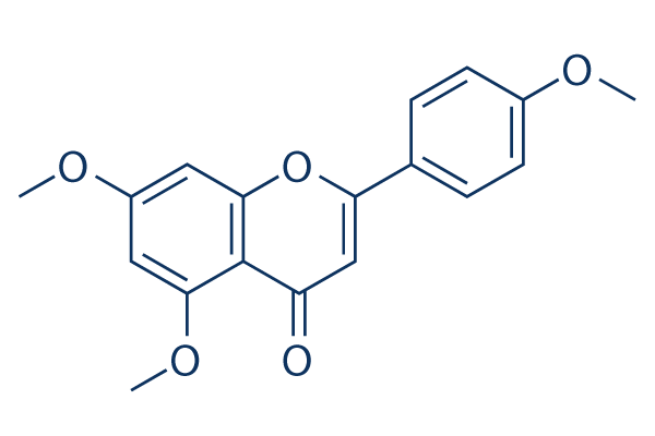 4',5,7-Trimethoxyflavone Chemical Structure