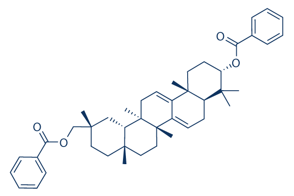 3,29-O-dibenzoyloxykarounidiol Chemical Structure