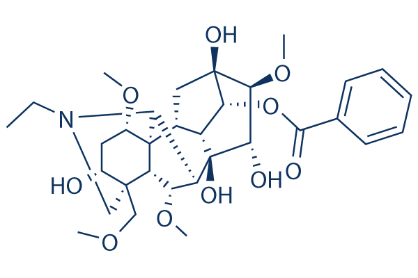Benzoylaconitine Chemical Structure