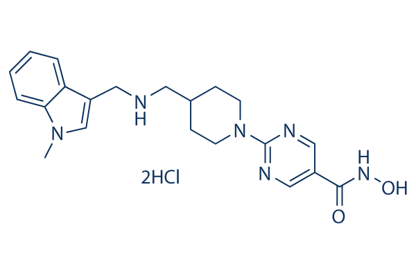 Quisinostat (JNJ-26481585) 2HCl Chemical Structure