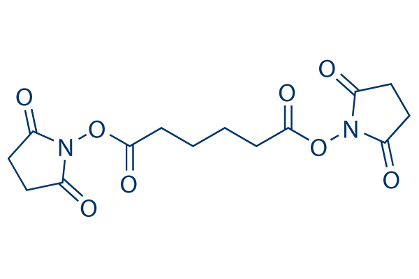 Di(N-succinimidyl) adipate Chemical Structure