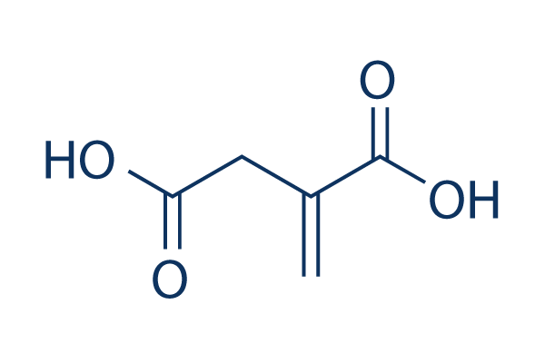 Itaconic acid Chemical Structure