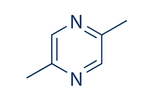 2,5-Dimethylpyrazine Chemical Structure