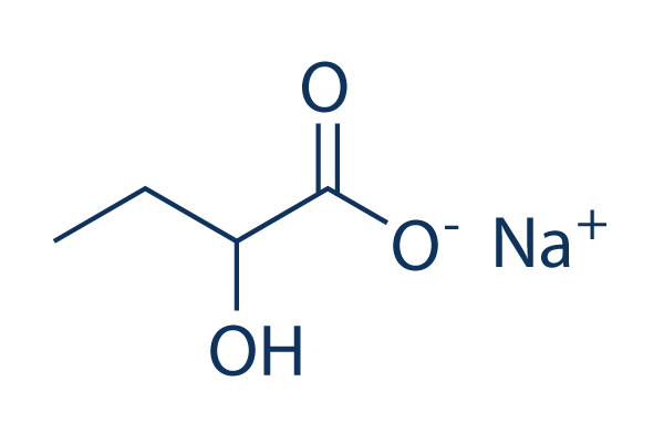 Sodium 2-hydroxybutanoate Chemical Structure