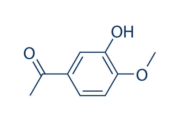 3'-Hydroxy-4'-methoxyacetophenone Chemical Structure