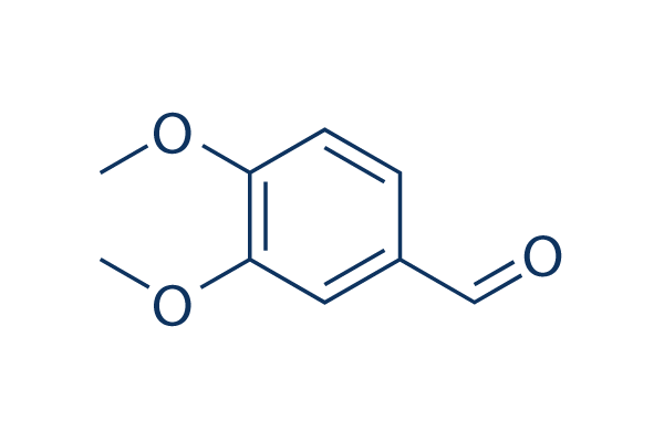 Veratraldehyde (3,4-Dimethoxybenzaldehyde) Chemical Structure