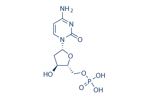 2'-Deoxycytidine 5'-monophosphate Chemical Structure