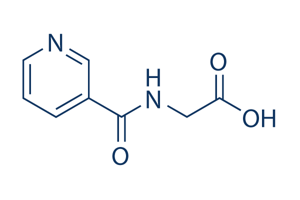 Nicotinuric acid Chemical Structure