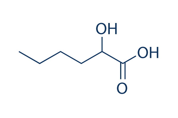 2-Hydroxycaproic acid Chemical Structure