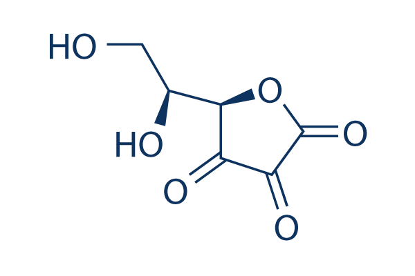 (L)-Dehydroascorbic acid Chemical Structure