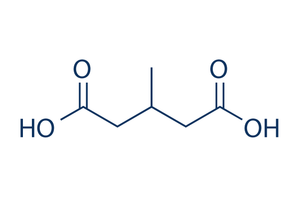 3-Methylglutaric acid Chemical Structure