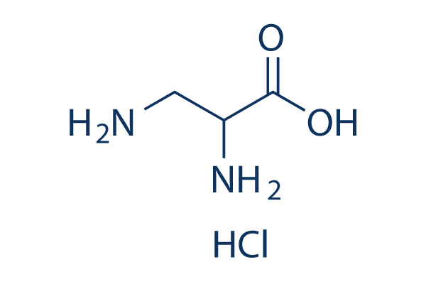 DL-2,3-Diaminopropionic acid monohydrochloride Chemical Structure