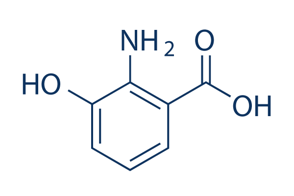 3-Hydroxyanthranilic acid Chemical Structure
