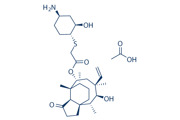 Lefamulin acetate (Xenleta) Chemical Structure